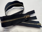 FERMETURE SÉPARABLE CURSEUR RÉVERSIBLE NOIRE 55 CM - My Little Coupon