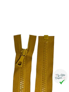 FERMETURE SÉPARABLE JAUNE MOUTARDE 90CM - My Little Coupon
