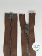 FERMETURE SÉPARABLE MARRON CHOCOLAT 48CM - My Little Coupon