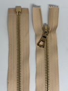 FERMETURE SÉPARABLE MÉTAL DORÉ 78CM - My Little Coupon