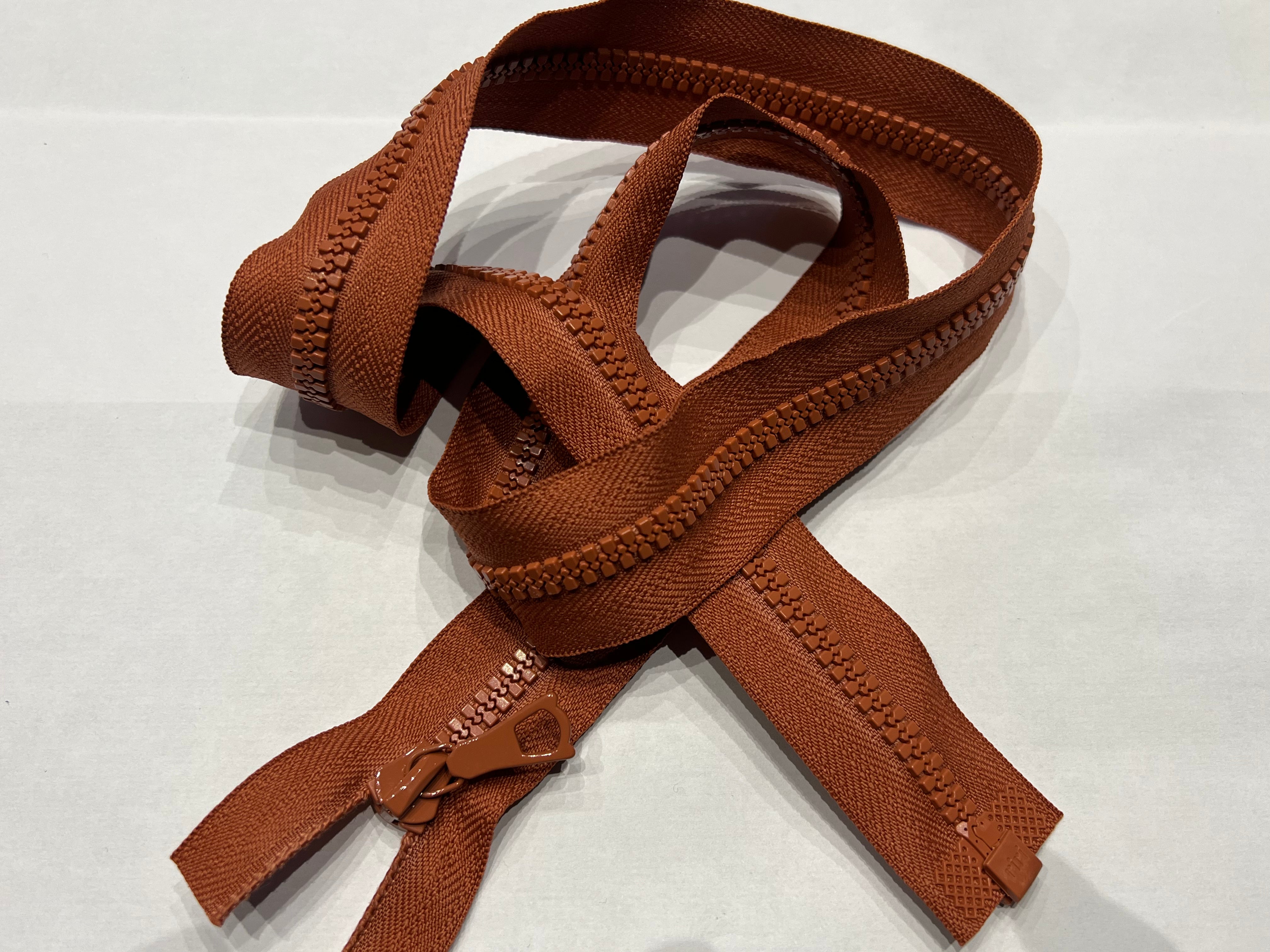 FERMETURE SÉPARABLE TERRE DE SIENNE 85 CM - My Little Coupon