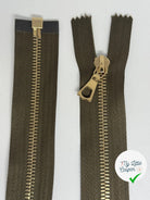 FERMETURE SÉPARABLE VERT KAKI 80CM - My Little Coupon