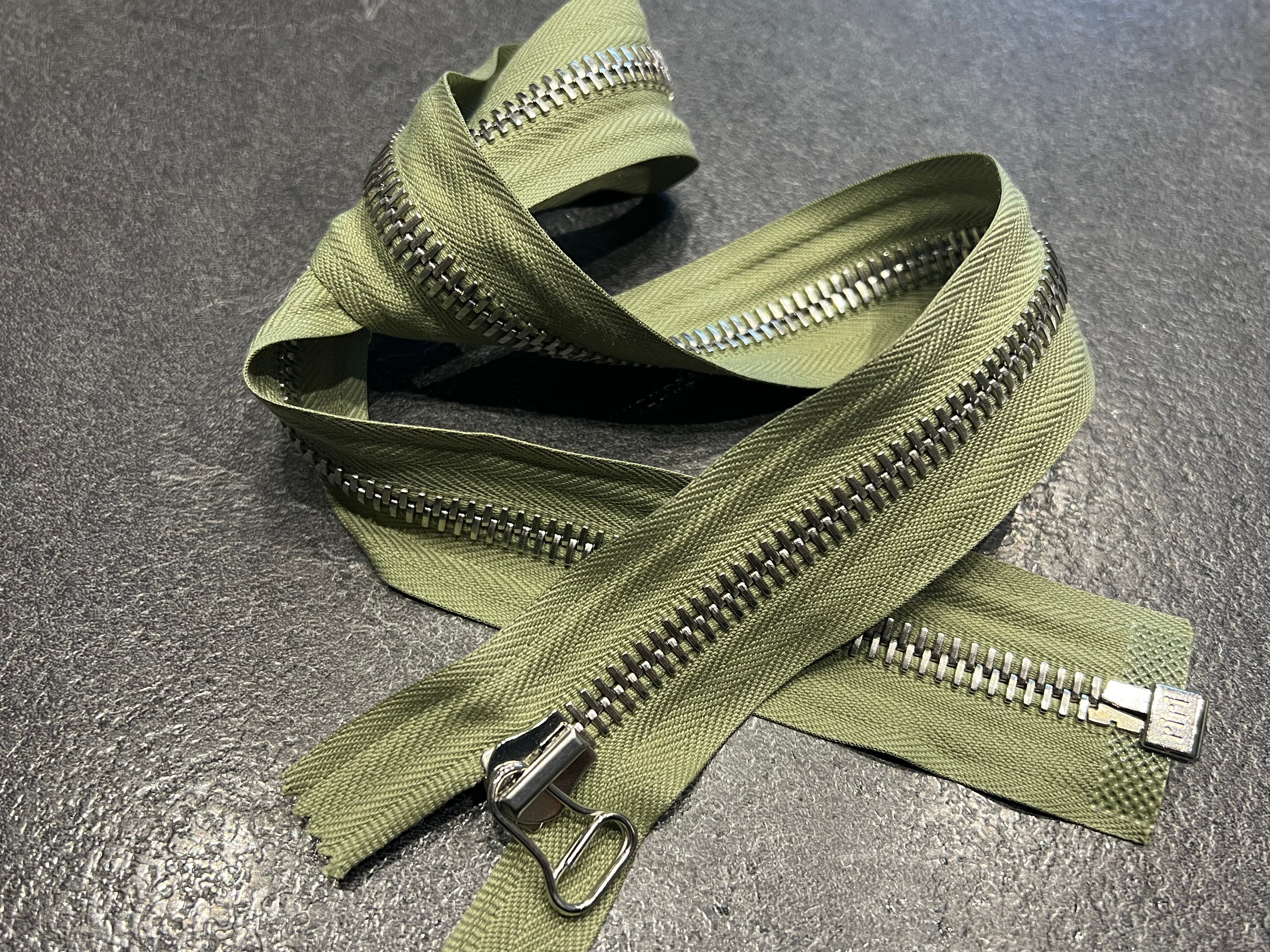 FERMETURE SÉPARABLE VERT OLIVE 65cm - My Little Coupon