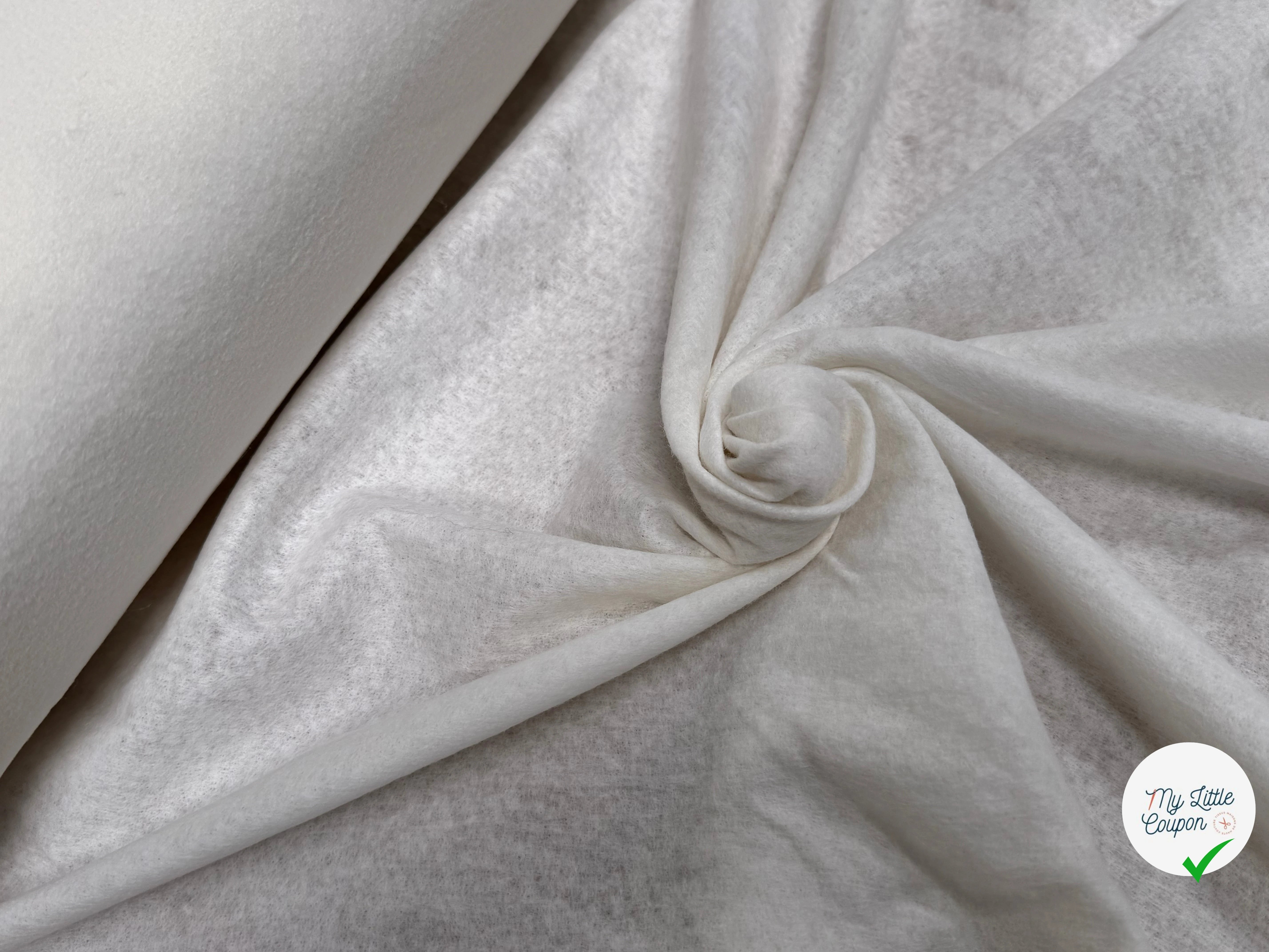 FEUTRINE DE COTON DOUCE OFF-WHITE - My Little Coupon