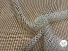 FILET MESH BLANC CASSÉ COTON - My Little Coupon