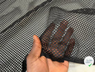 FILLET MESH UNI NOIR 150CM - My Little Coupon