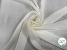 FINE SHEER CRÊPE 100 % VISCOSE , Pristine White - My Little Coupon