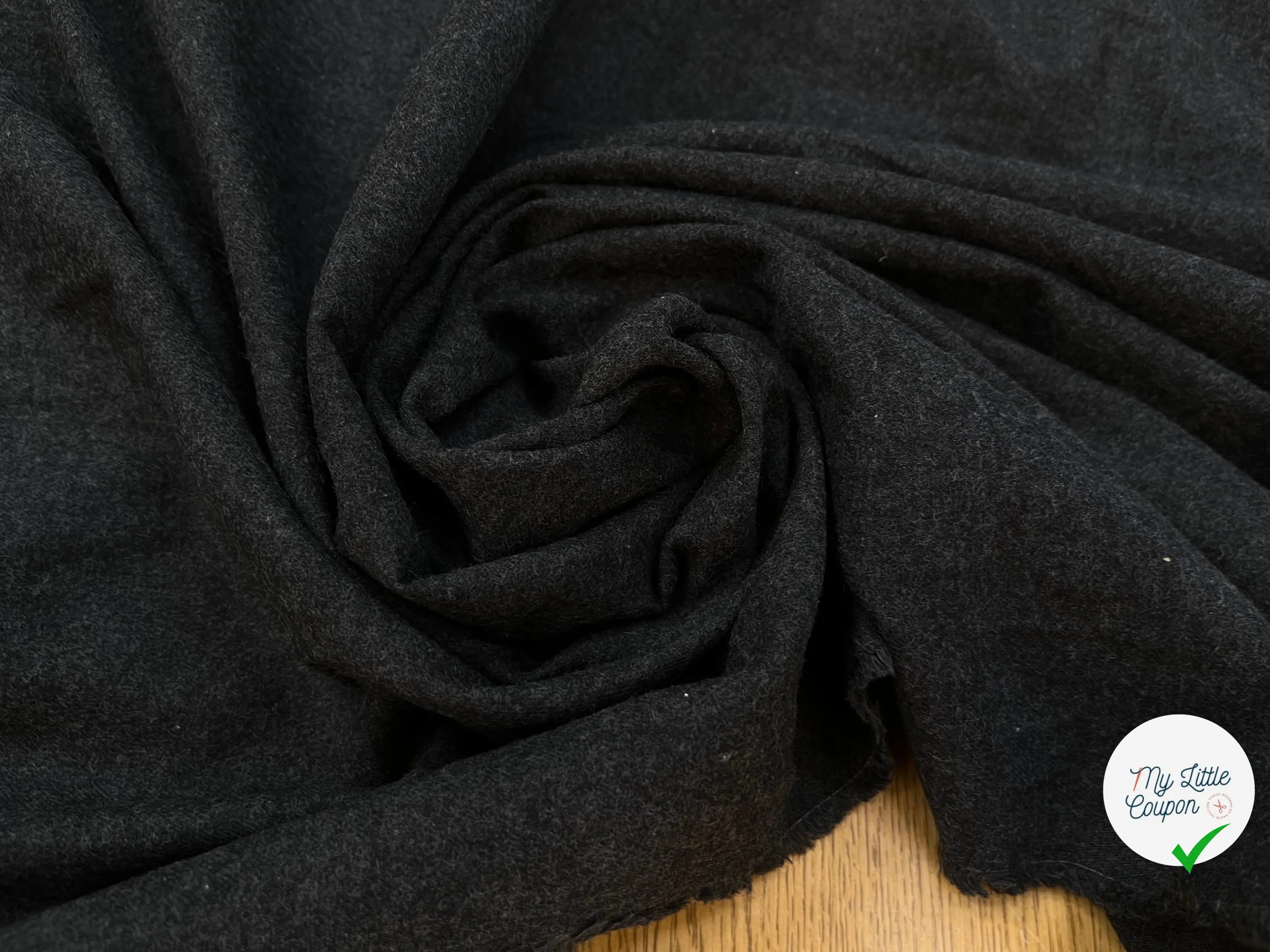 FLANELLE DE COTON GRISE - My Little Coupon