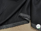 FLANELLE DE LAINE NOIR PROFONDE ULTRA CHIC - My Little Coupon