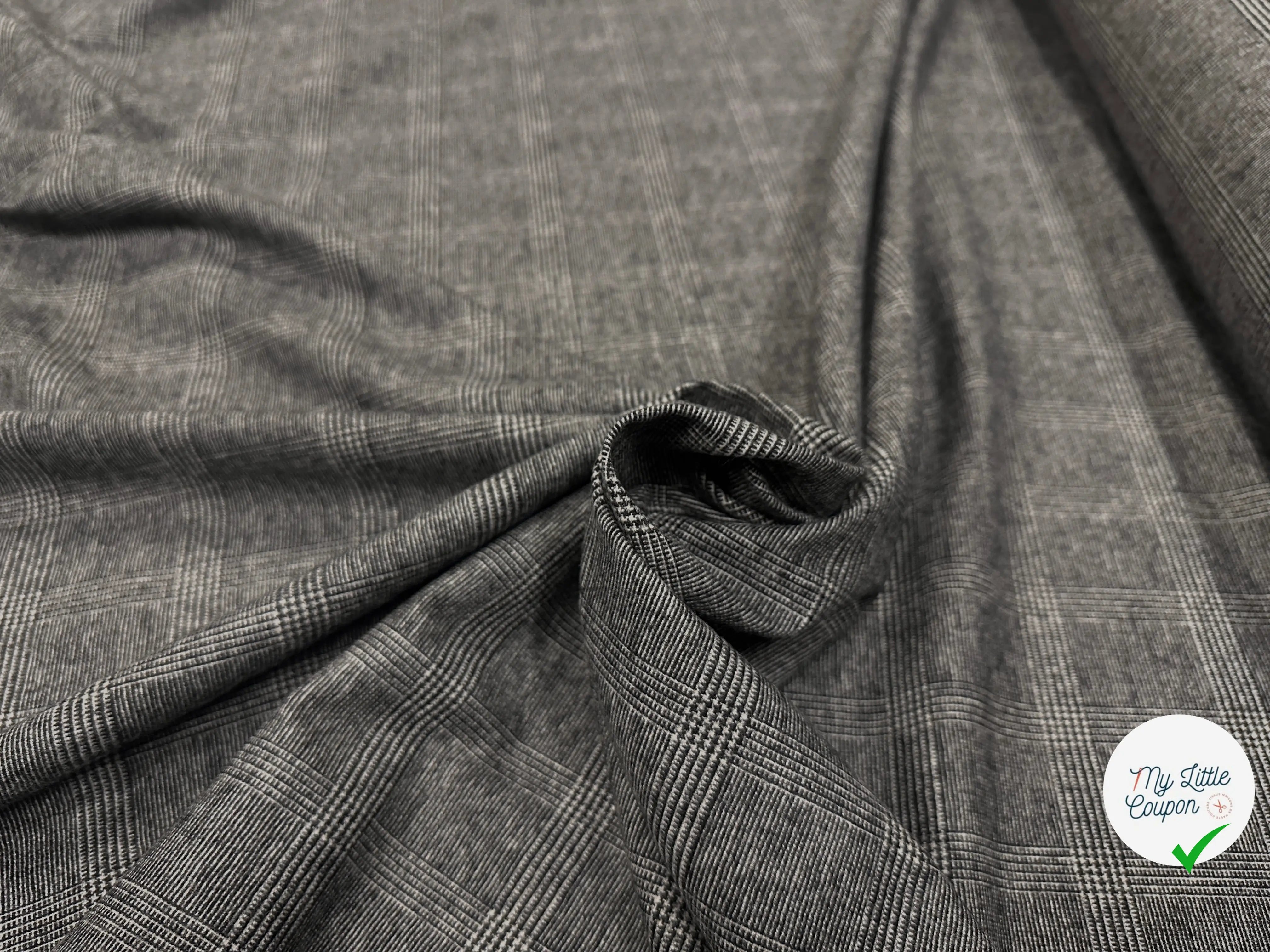 FLANELLE DE LAINE PRINCE DE GALLES COMO 5% EA MSO