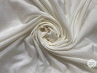 FLANELLETTE BLANCHE 51%VISCOSE 49%COTON - coupon de tissu de 3 mètres - My Little Coupon - tissu - coudre