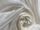 FLANELLETTE BLANCHE 51%VISCOSE 49%COTON - coupon de tissu de 3 mètres - My Little Coupon - tissu - coudre