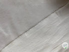 FLANELLETTE BLANCHE 51%VISCOSE 49%COTON - coupon de tissu de 3 mètres - My Little Coupon - tissu - coudre