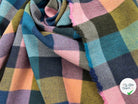 FLANELLETTE DE COTON CARREAUX MULTICOLORE - My Little Coupon - tissu - coudre