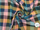 FLANELLETTE DE COTON CARREAUX MULTICOLORE - My Little Coupon - tissu - coudre