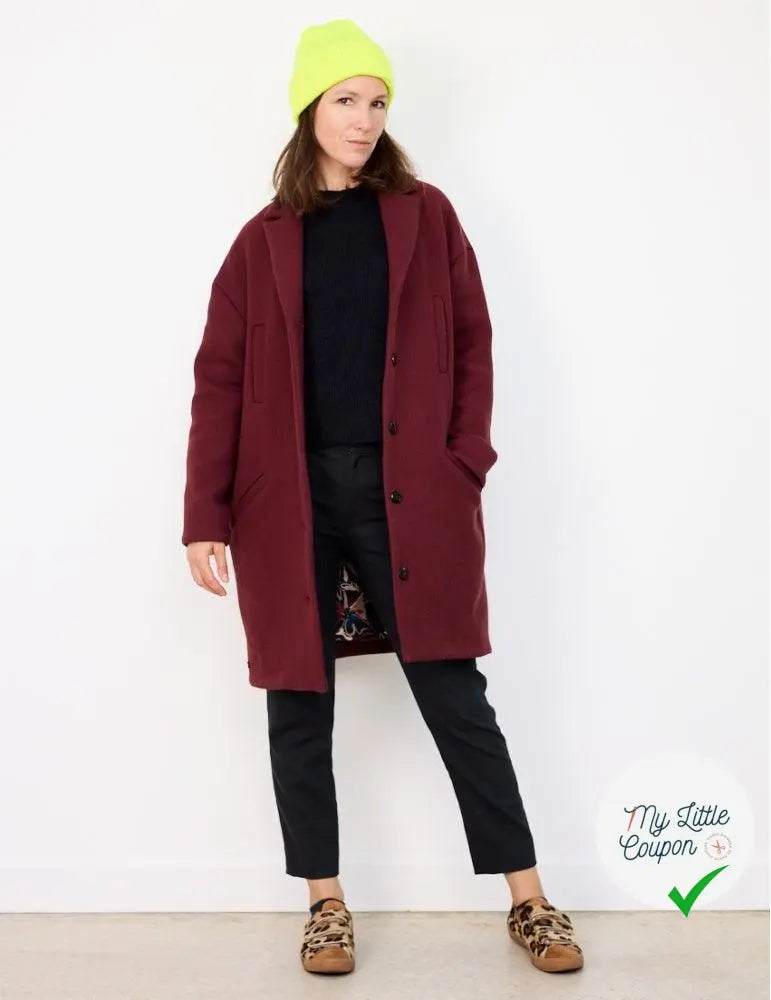 FLOW MANTEAU OU VEST ATELIER SCÄMMIT - My Little Coupon - tissu - coudre