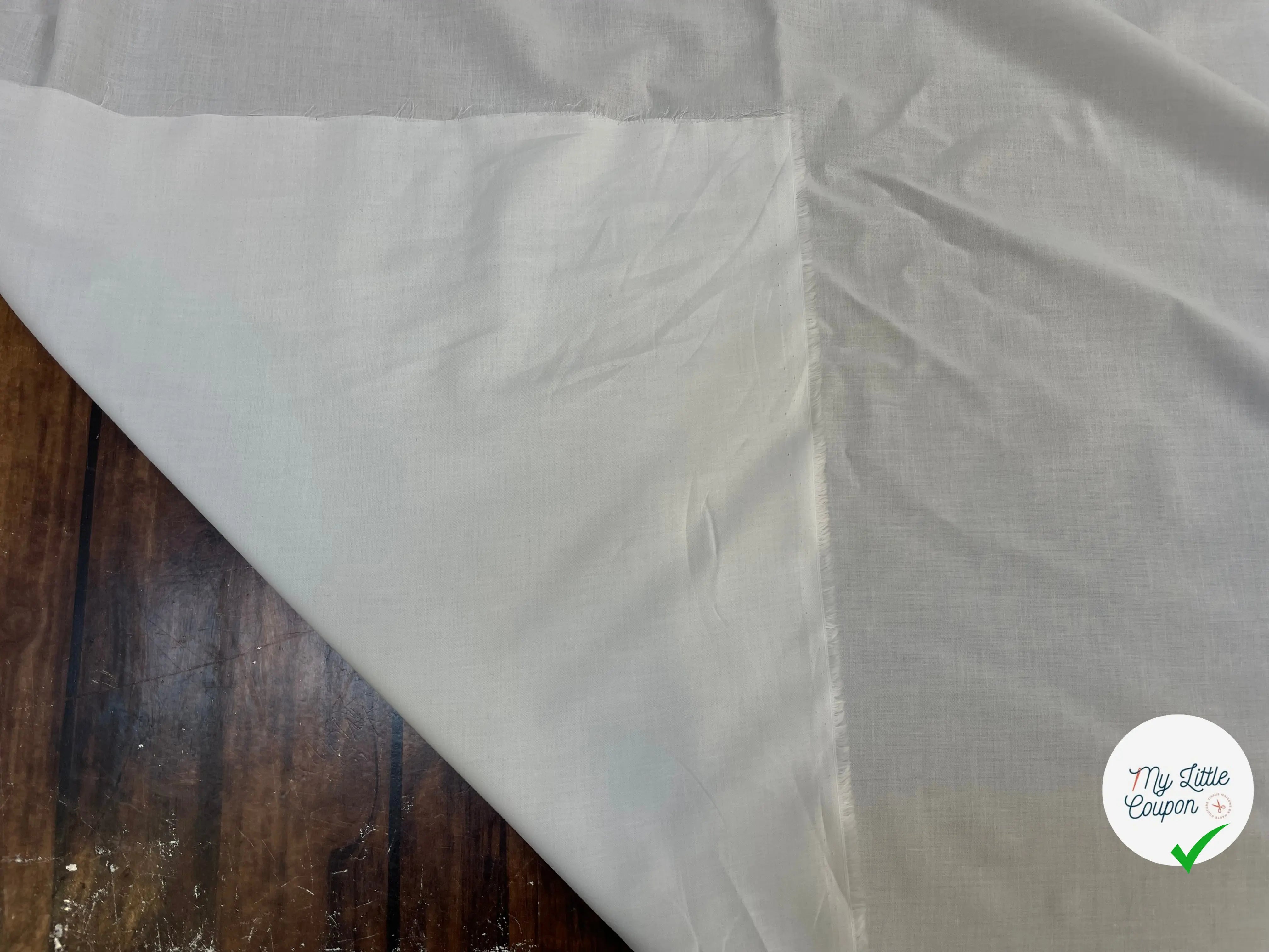 FOND DE POCHE COTON PORTOFINO SANFOR BIANCO - My Little Coupon