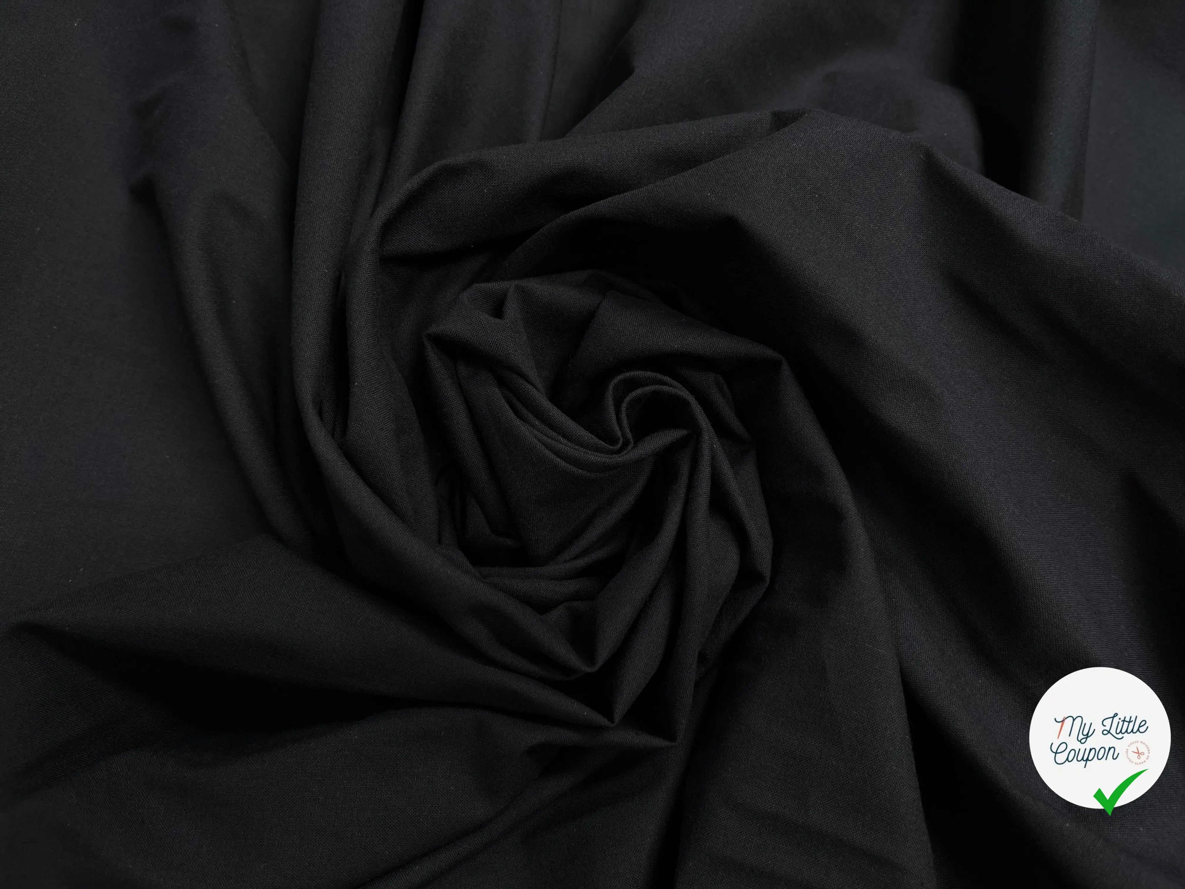 FOND DE POCHE EFFET DUFTEUX NOIR - My Little Coupon