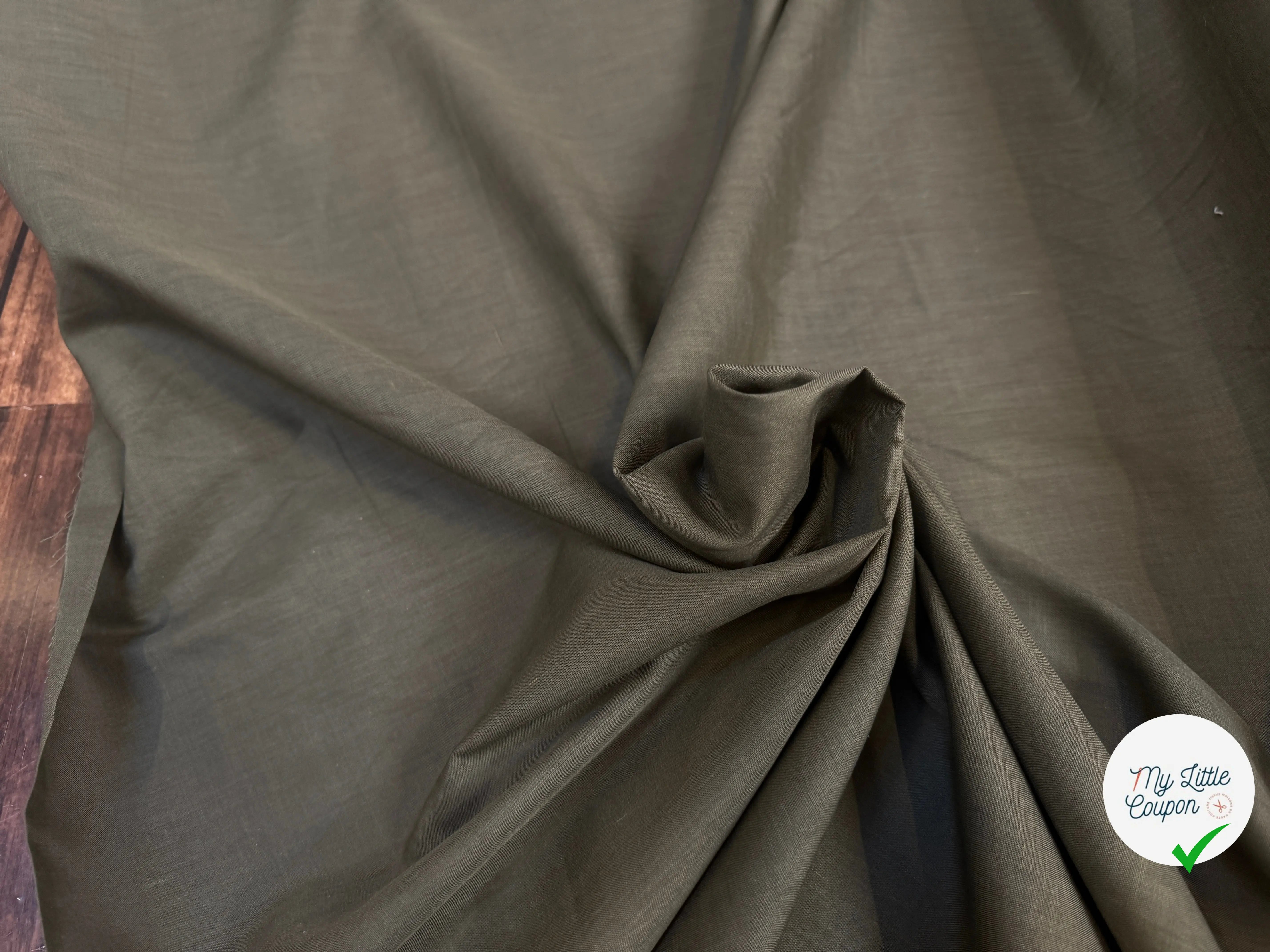 FOND DE POCHE KAKI VISCOSE - My Little Coupon