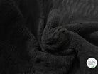 FOURRURE LAINE NOIR SUPER MOUSSEUX STRETCH - My Little Coupon