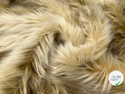 FOURRURE POILS LONG YACK MIEL - My Little Coupon - tissu - coudre