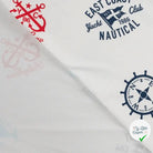 FRENCH TERRY IMPRIMÉ NAUTICAL ECRU - My Little Coupon
