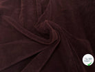 FUR WOOL LIE DE VIN BROWN - My Little Coupon