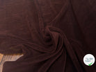 FUR WOOL LIE DE VIN BROWN - My Little Coupon