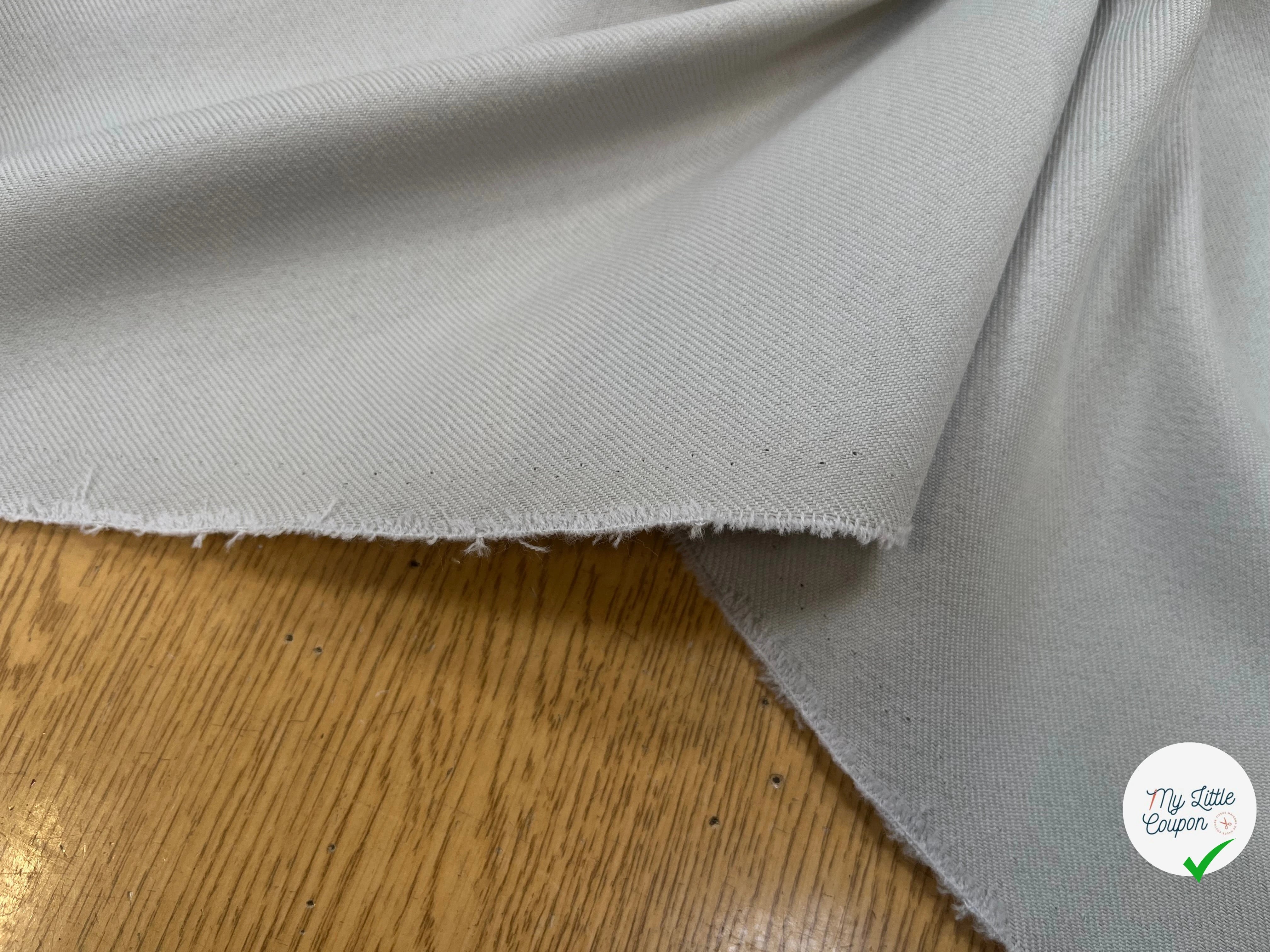 GABARDINE 41% LAINE VERGE SMOKE 150CM - My Little Coupon