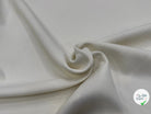 GABARDINE CHEVRON POLYVISCOSE LOURDE BLANC CASSÉ 30% VISCOSE - My Little Coupon