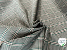 GABARDINE CONTRECOLLÉE PRINCE DE GALLES GREEN - My Little Coupon