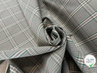GABARDINE CONTRECOLLÉE PRINCE DE GALLES GREEN - My Little Coupon