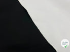 GABARDINE COTON BLANC CONTRECOLLÉ POLYURETHANE NOIR - My Little Coupon - tissu - coudre
