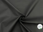 GABARDINE COTON BLANC CONTRECOLLÉ POLYURETHANE NOIR - My Little Coupon - tissu - coudre