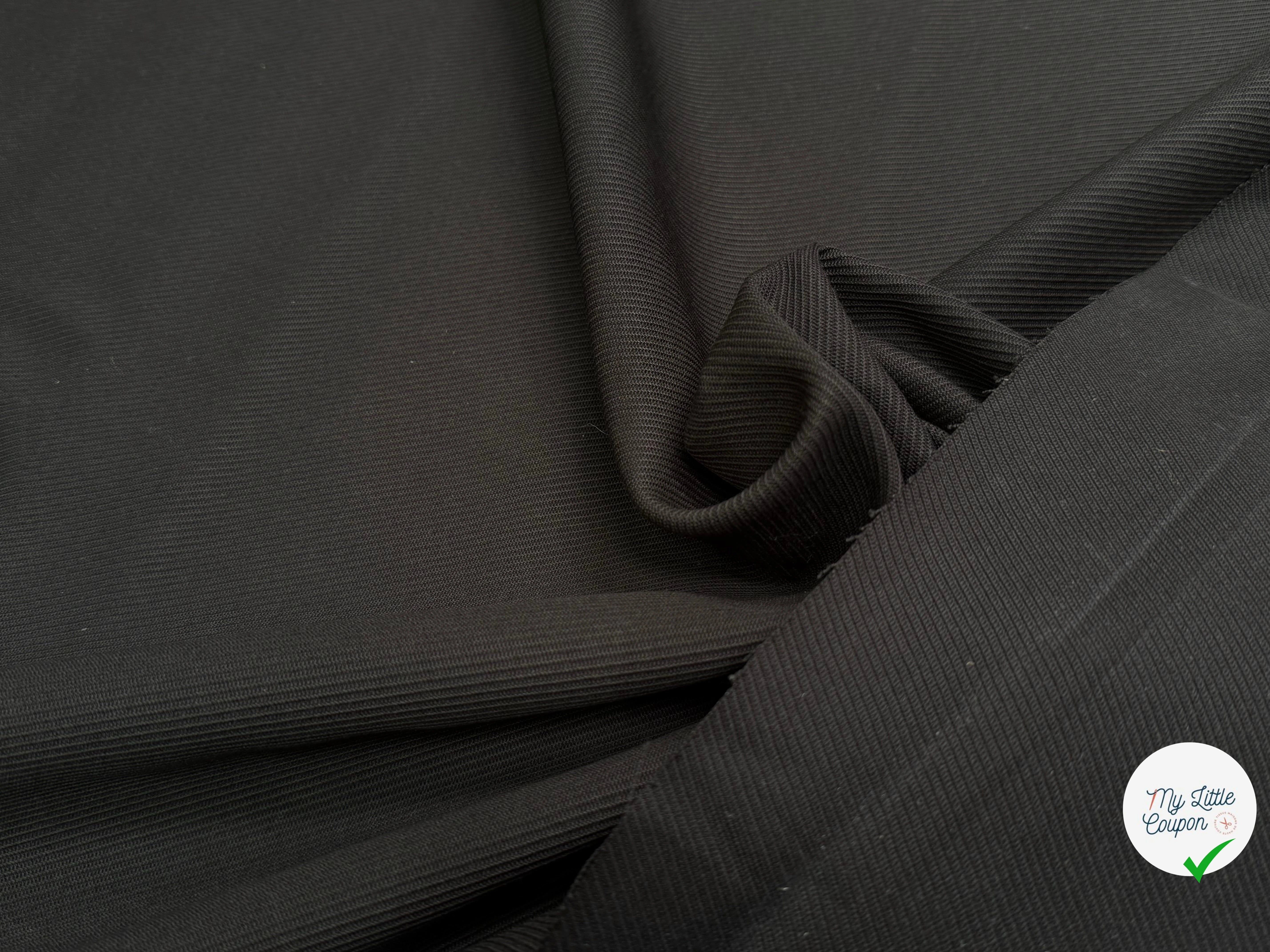 GABARDINE COTON KAKI STRIÉE - My Little Coupon