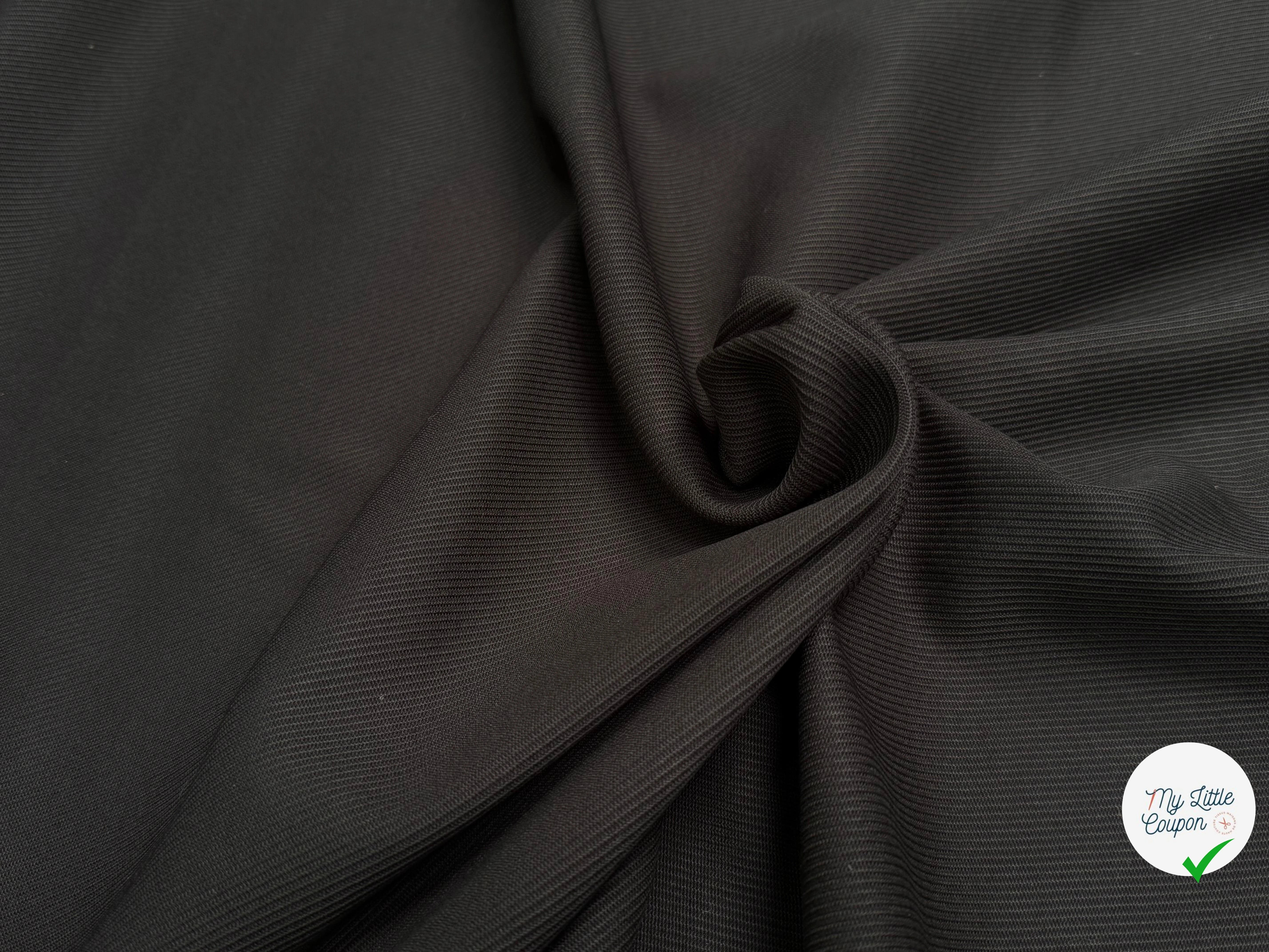 GABARDINE COTON KAKI STRIÉE - My Little Coupon