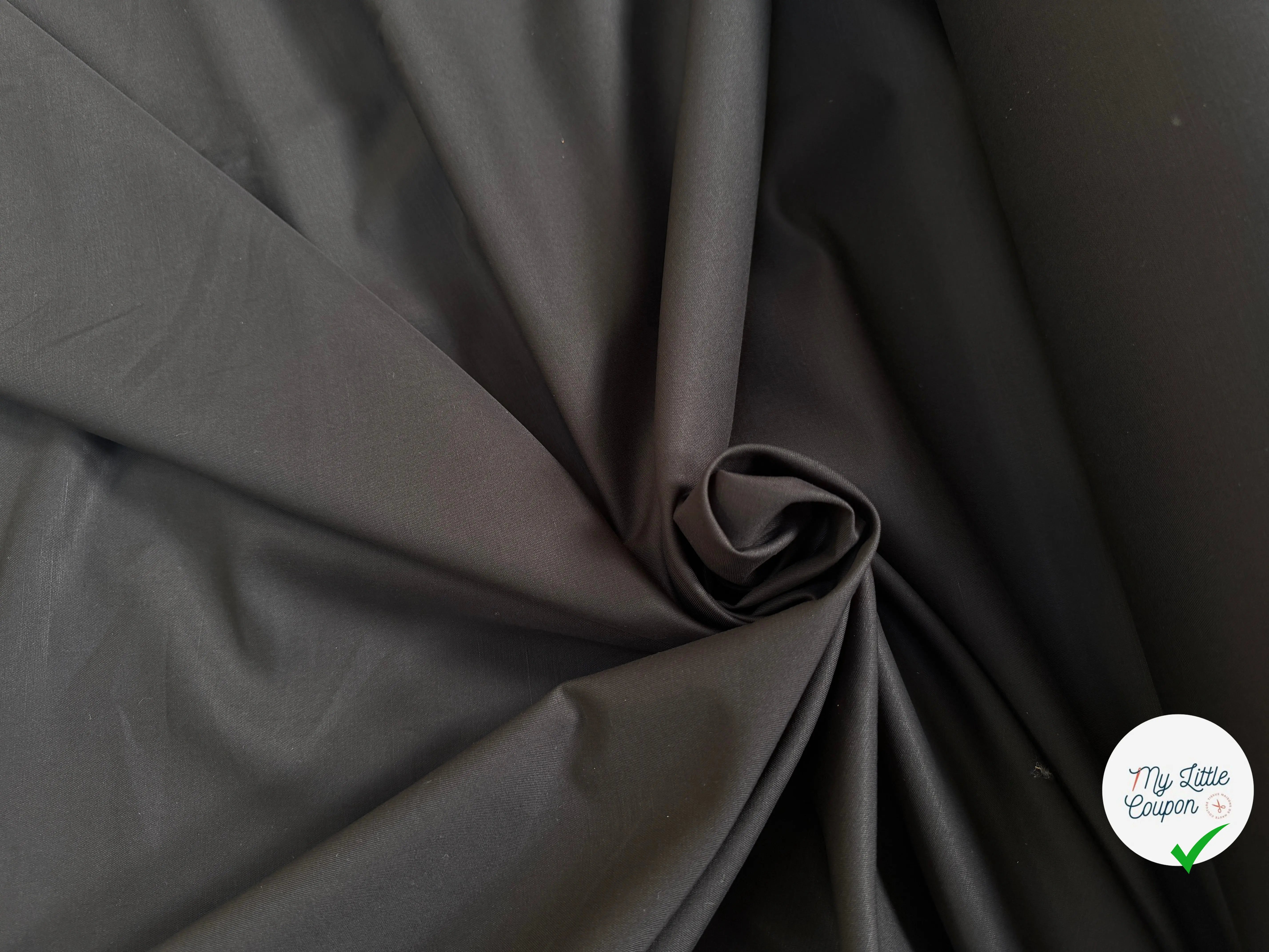 GABARDINE COTON LÉGÈREMENT BRILLANTE SUBLIMISSIME - My Little Coupon