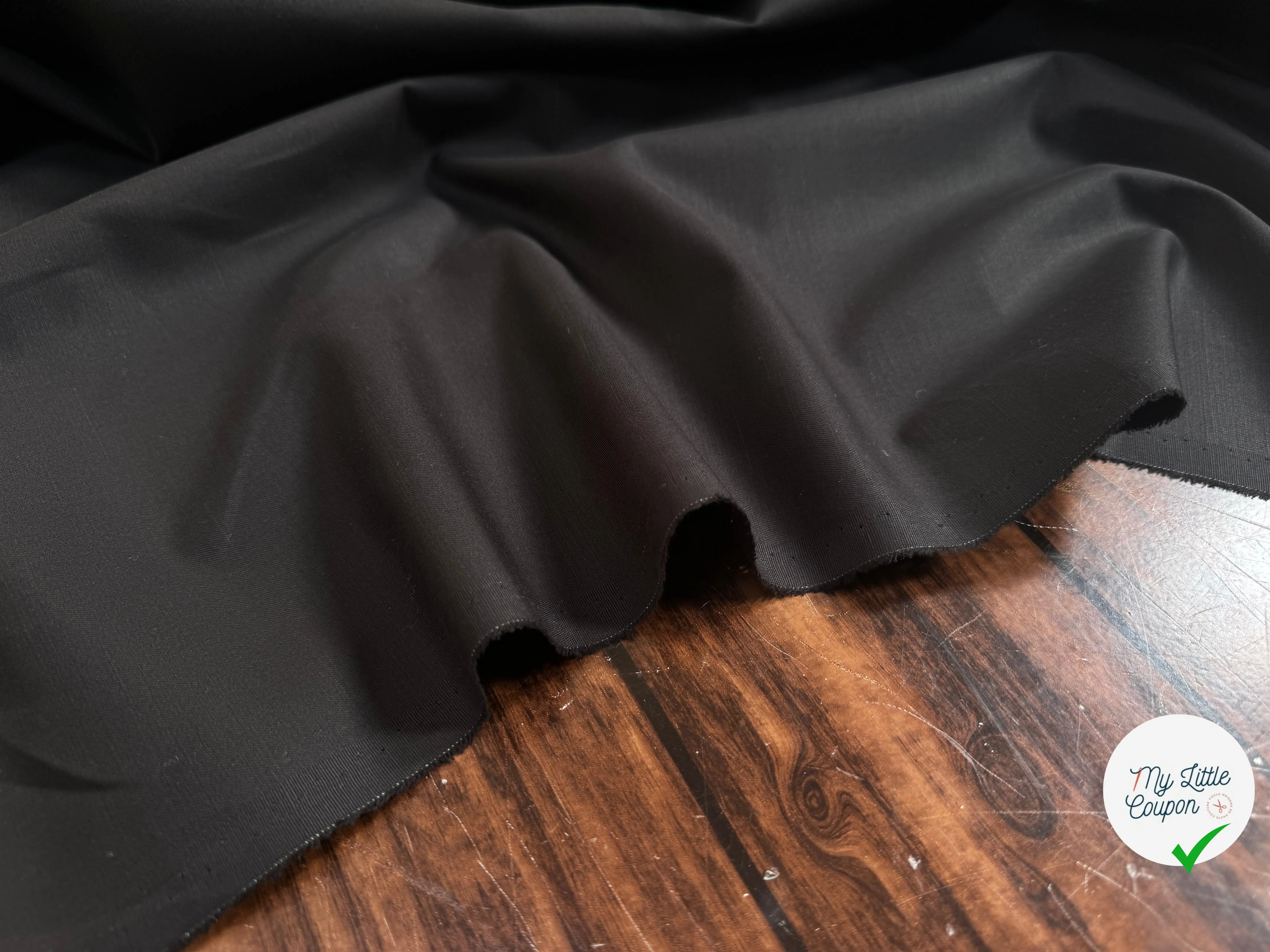 GABARDINE COTON LÉGÈREMENT BRILLANTE SUBLIMISSIME - My Little Coupon