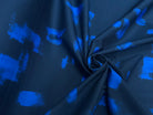 GABARDINE COTON STRECTH SUBLIME DE BLEU BURREAU - My Little Coupon