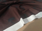 GABARDINE COTON STRECTH SUBLIME DE MARRON - My Little Coupon