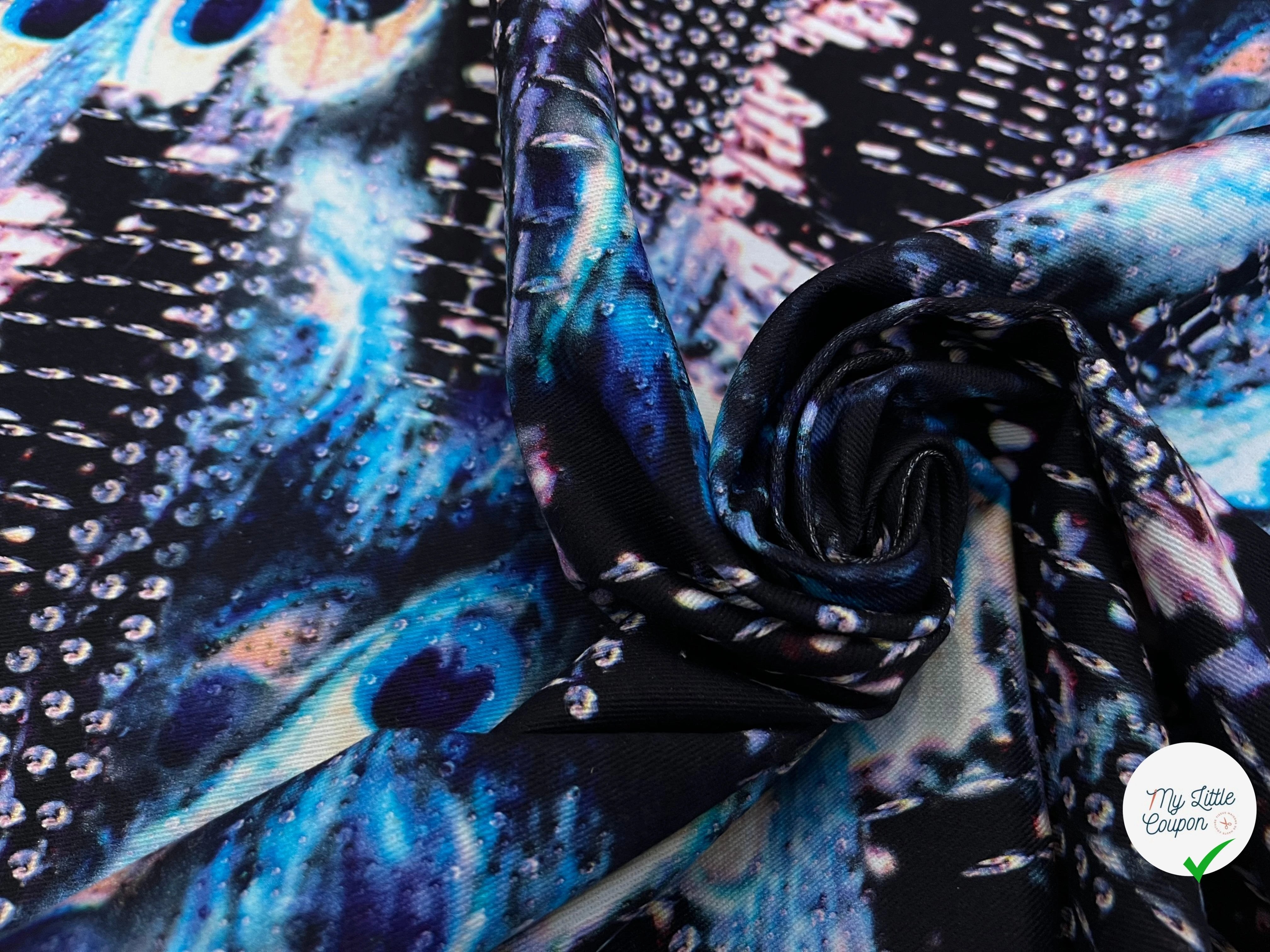 GABARDINE COTON STRETCH GUERRE DES ETOILES - My Little Coupon