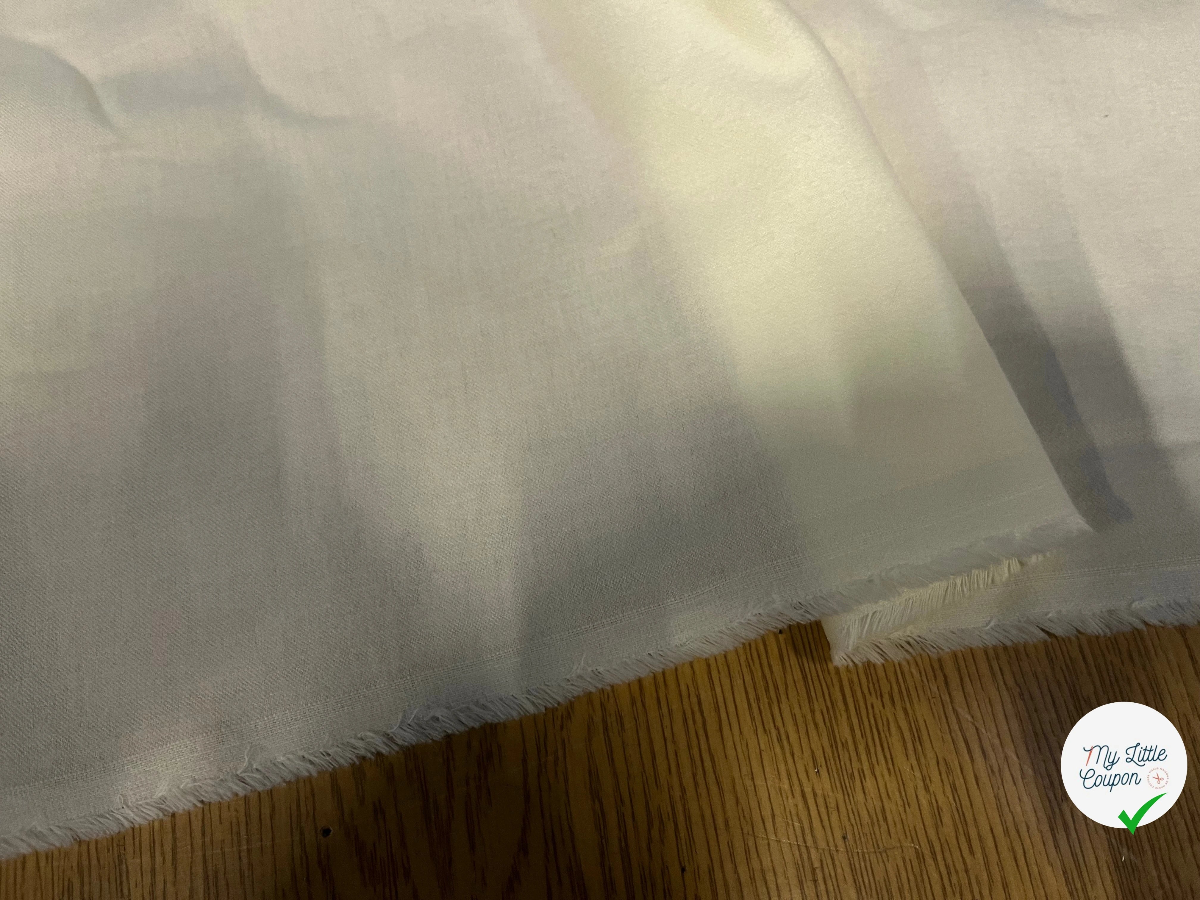 GABARDINE COTON SWEET ENVERS DOUX VANILLA - My Little Coupon