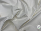 GABARDINE DE COTON BLANCHE ÉCRU LÉGÈRE - coupon de tissu de 3 mètres - My Little Coupon - tissu - coudre