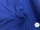 GABARDINE DE COTON BLEU ROI STRETCH - My Little Coupon