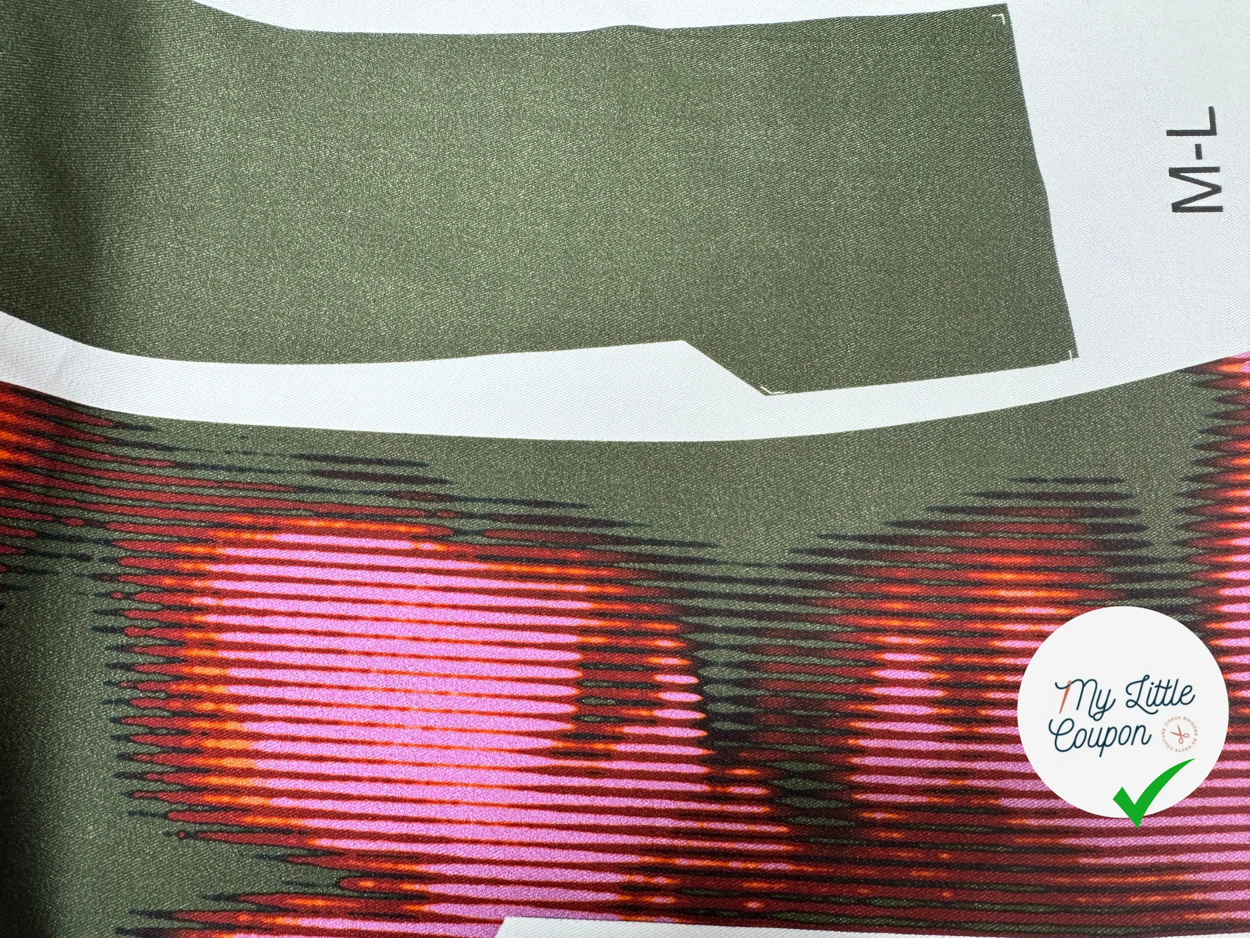 GABARDINE DE COTON DUVETEUSE M-L - My Little Coupon