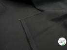 GABARDINE DE COTON ÉPAISSE NOIRE - coupon de tissu de 3 mètres - My Little Coupon - tissu - coudre