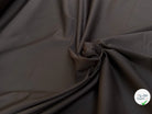 GABARDINE DE COTON FINE CHOCO MARRON LISSE ÉFFET CRAQUANT - My Little Coupon