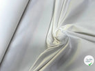 GABARDINE DE COTON FINE STRETCH FINEMENT SERGÉE BLANC 240 - My Little Coupon