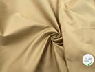 GABARDINE DE COTON FINEMENT SERGÉE CARAMEL - My Little Coupon - tissu - coudre