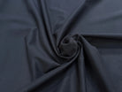 GABARDINE DE COTON FINEMENT SERGÉE GRATTÉ NAVY - My Little Coupon